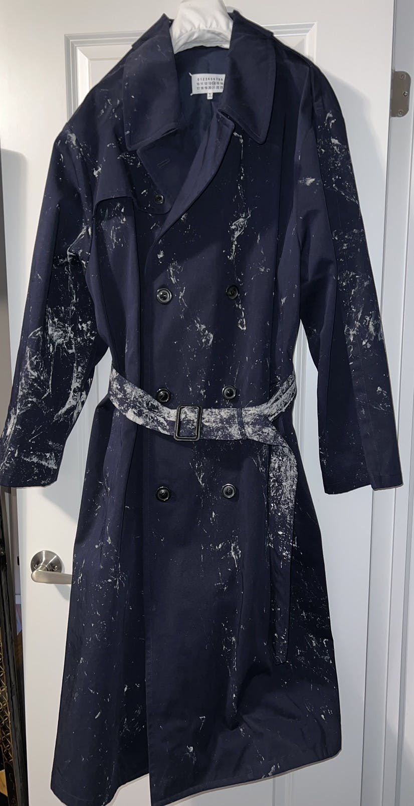 Maison Margiela Painted Trench Coat