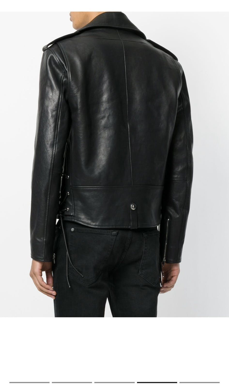 Givenchy Calfskin Classic Biker Jacket