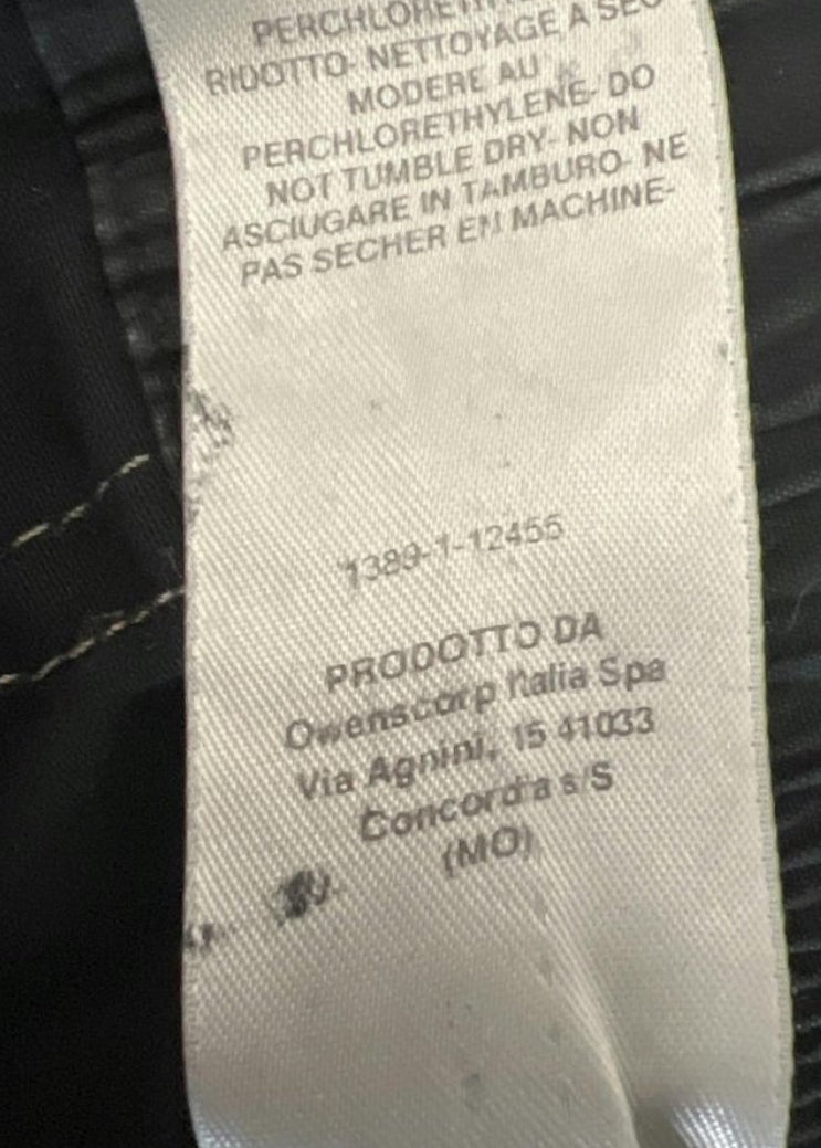 Rick Owens DRKSHDW Waxed Cargo Trousers