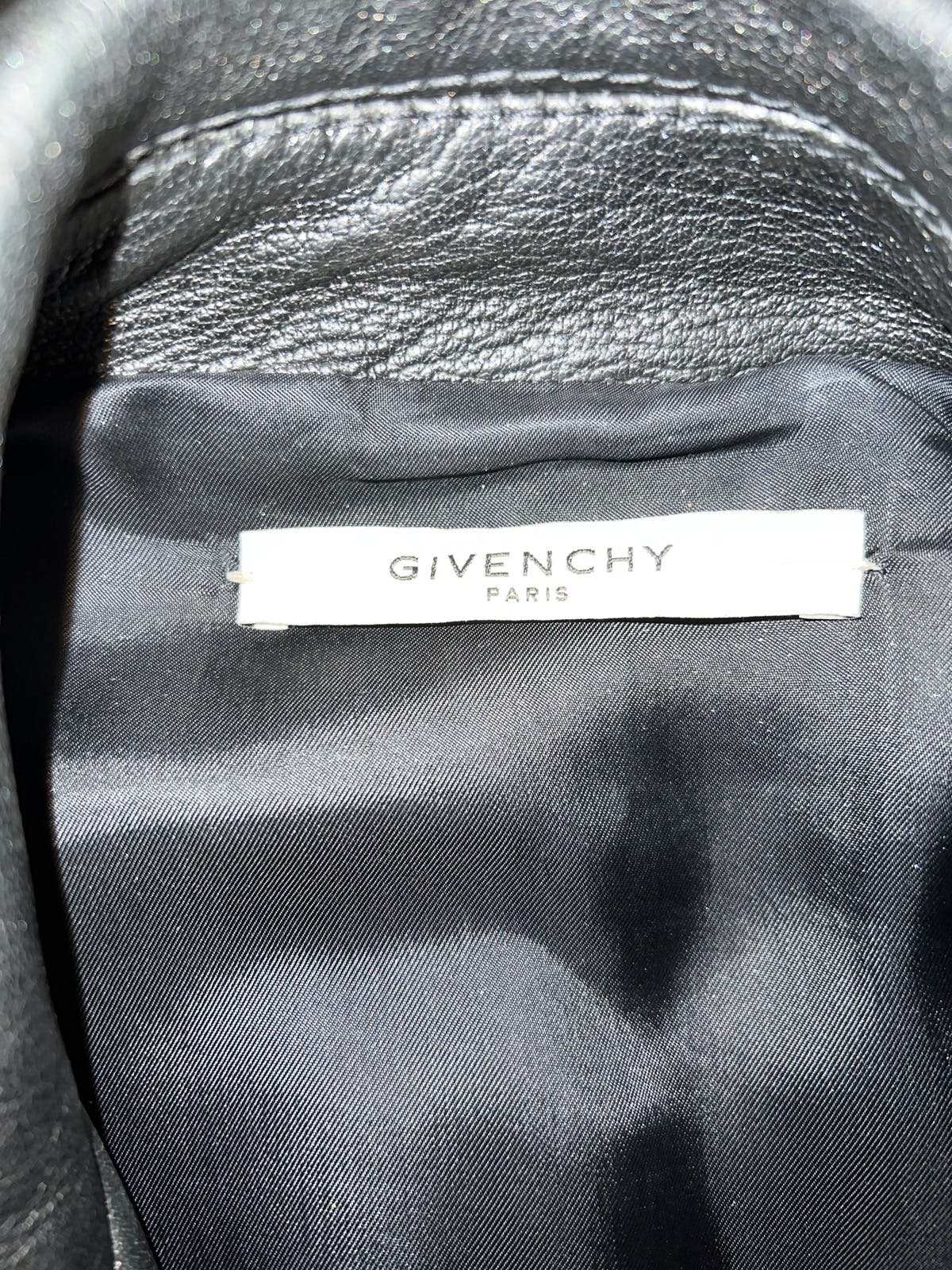 Givenchy Buffalo Leather Classic Biker Jacket