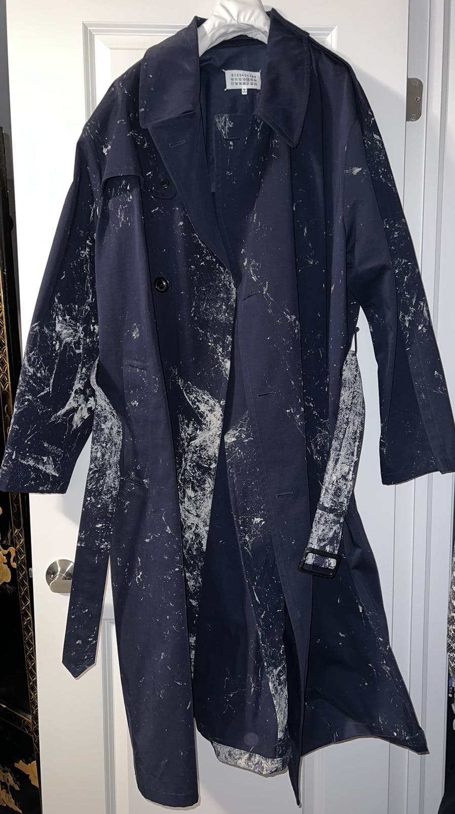 Maison Margiela Painted Trench Coat