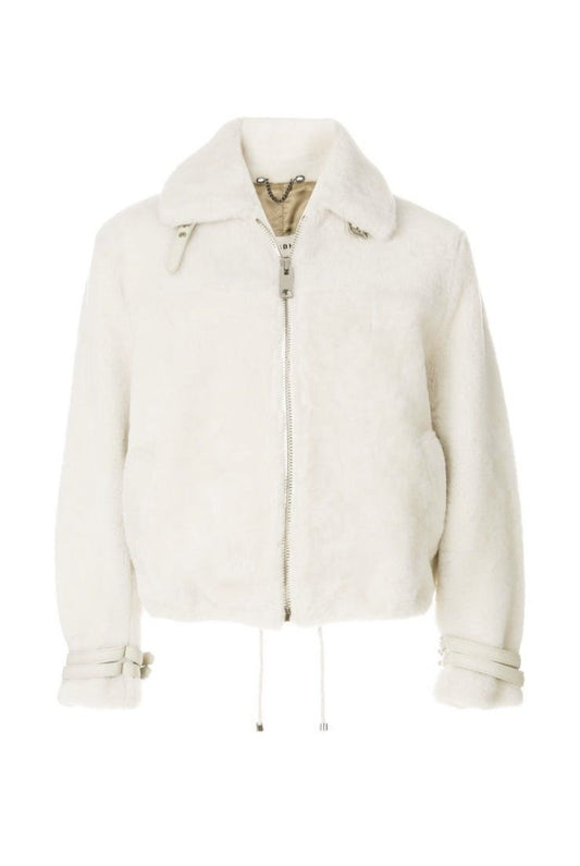 MISBHV Shearling Short Zipped Jacket