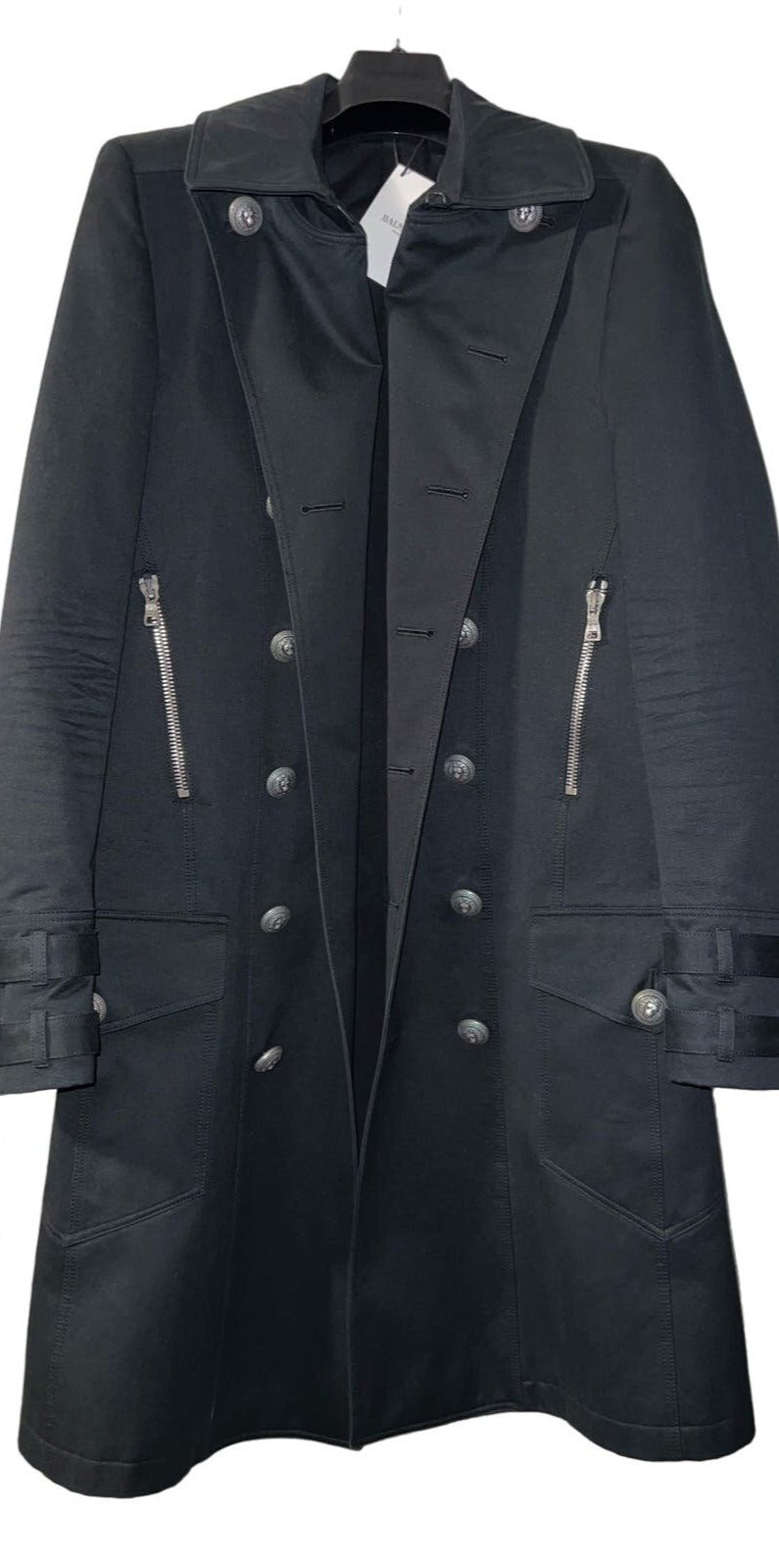 Balmain Classic Double-Breasted Coat