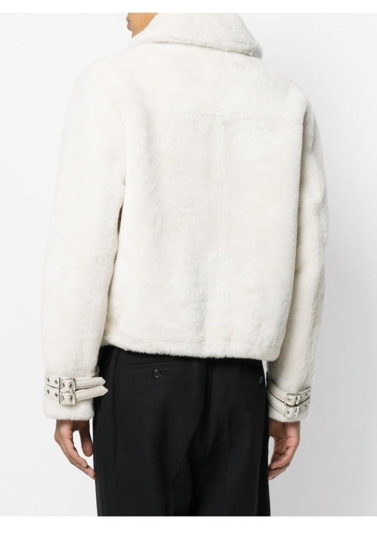 MISBHV Shearling Short Zipped Jacket
