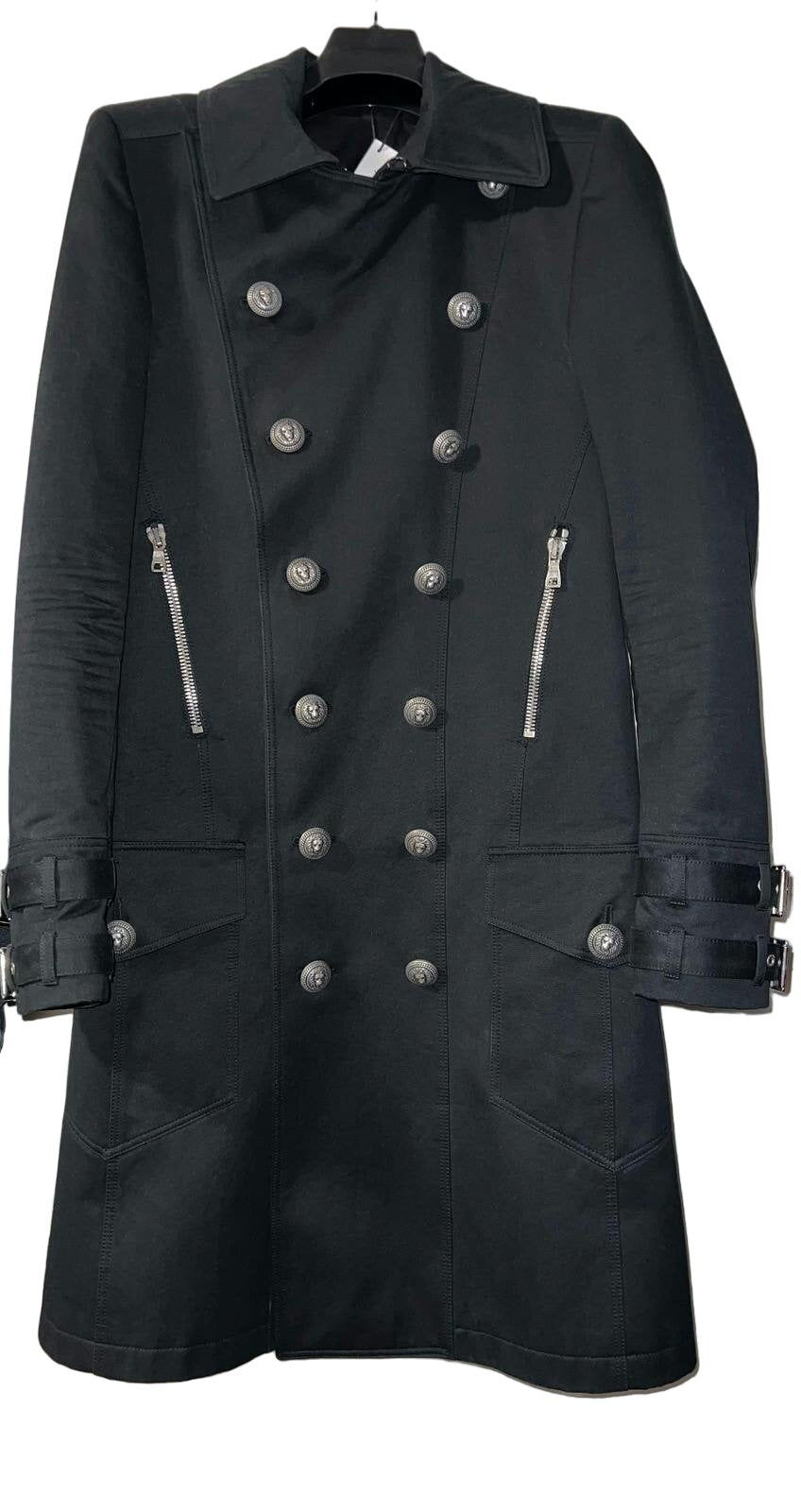 Balmain Classic Double-Breasted Coat