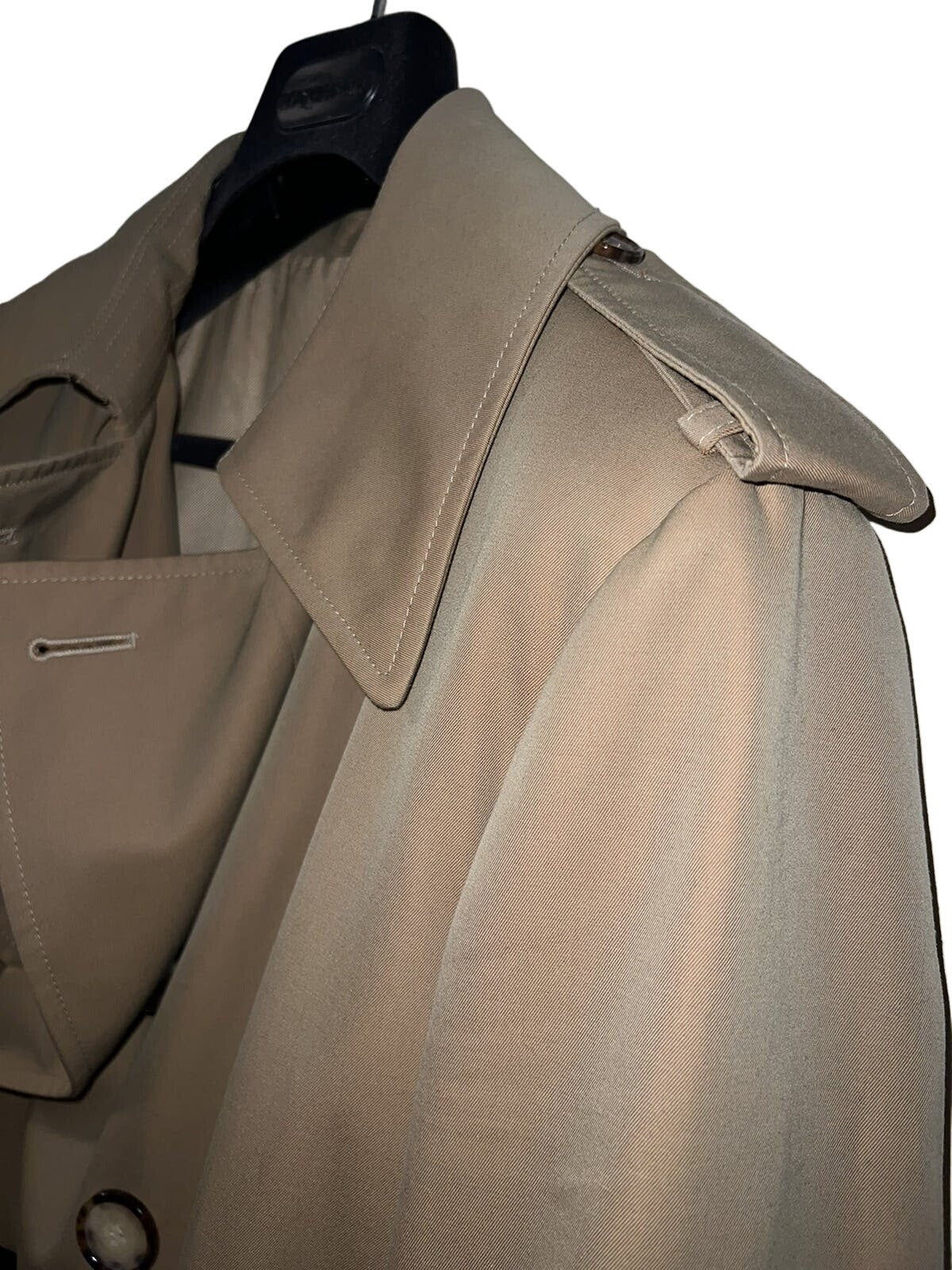 Alexander McQueen Colorblock Trench Coat