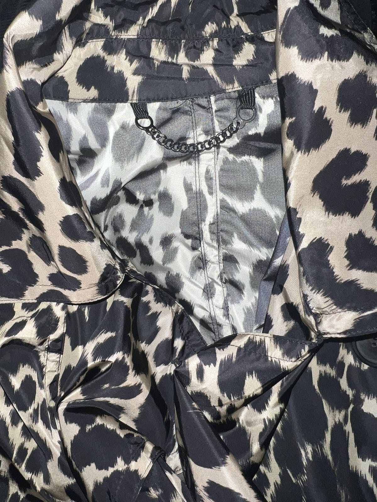 Dries Van Noten Double-Breasted Leopard Coat