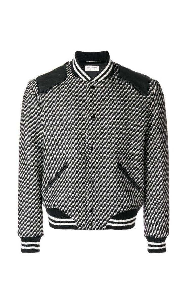 Saint Laurent Teddy Bomber Jacket
