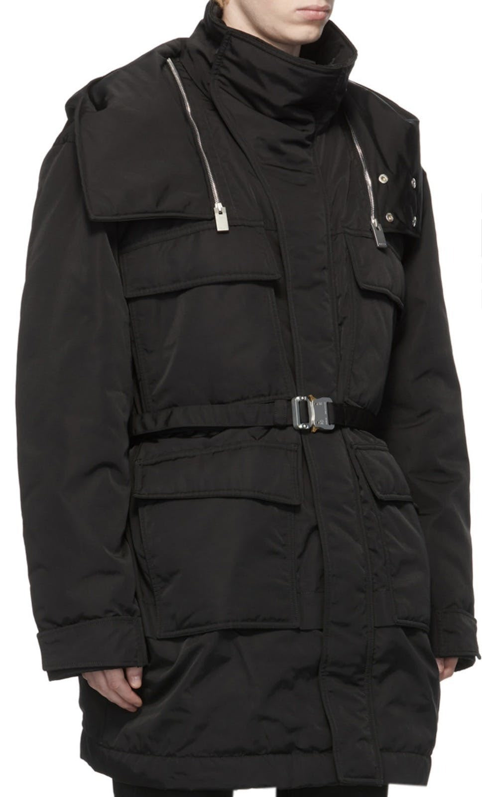 1017 ALYX 9SM Black Fuoripista Parka
