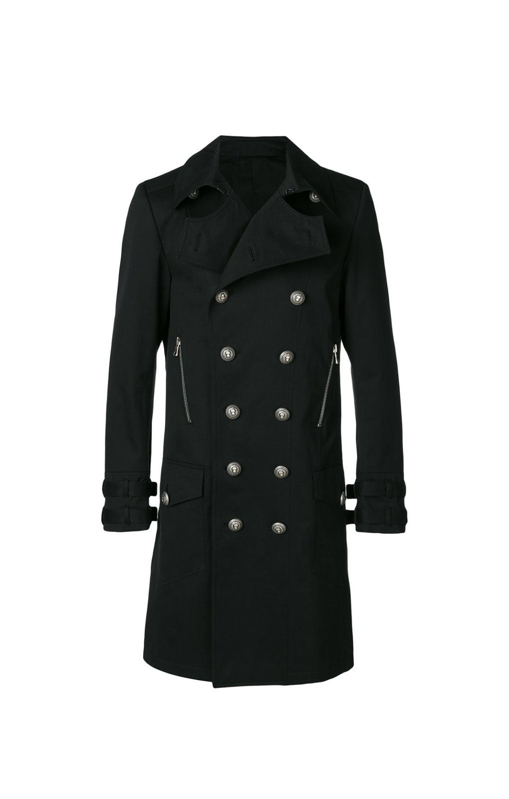 Balmain Classic Double-Breasted Coat