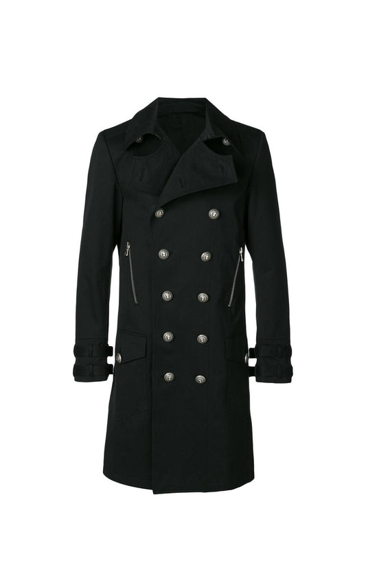 Balmain Classic Double-Breasted Coat