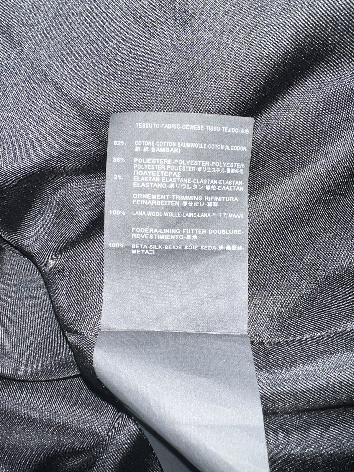 Saint Laurent Black Leopard Bomber