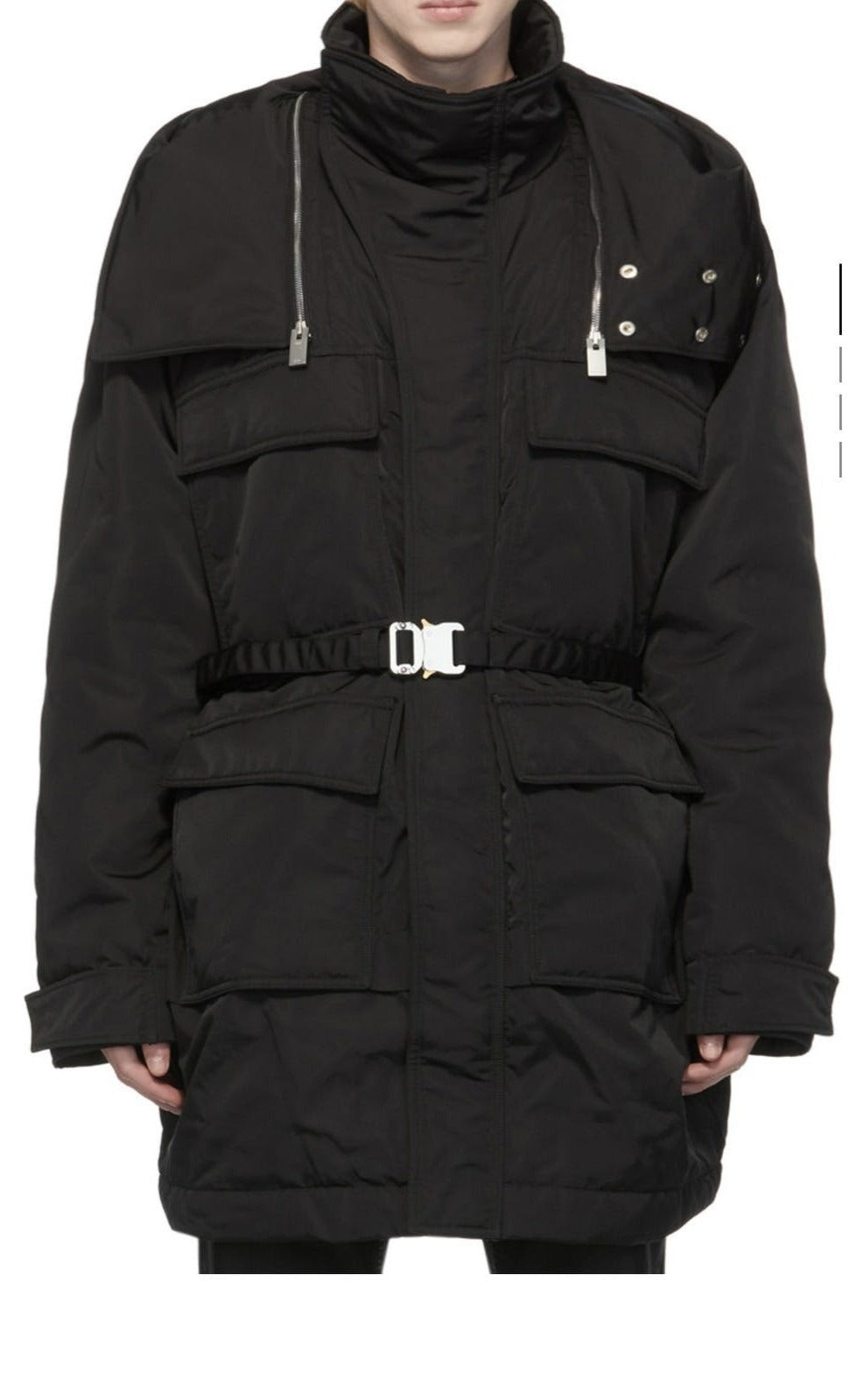 1017 ALYX 9SM Black Fuoripista Parka