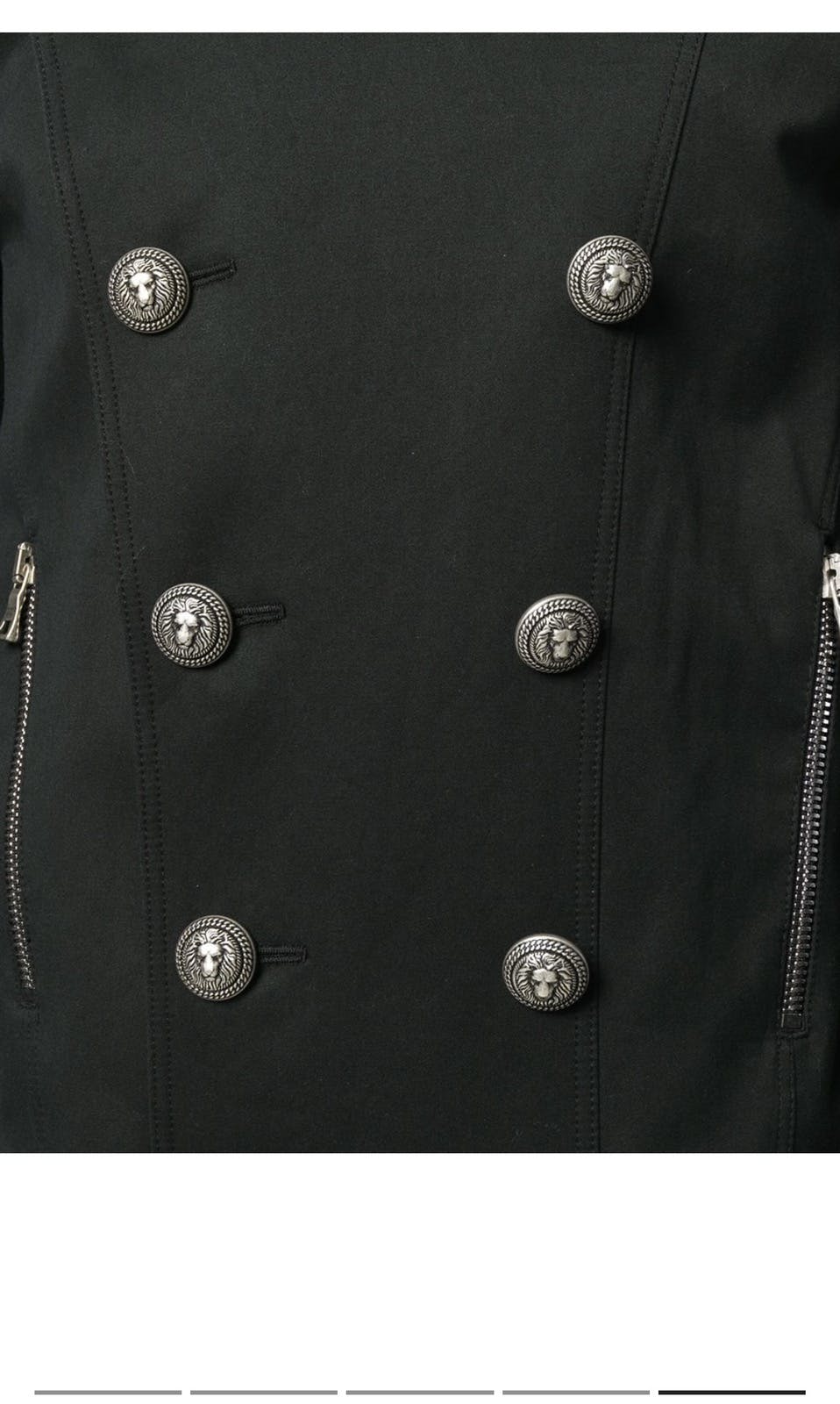 Balmain Classic Double-Breasted Coat