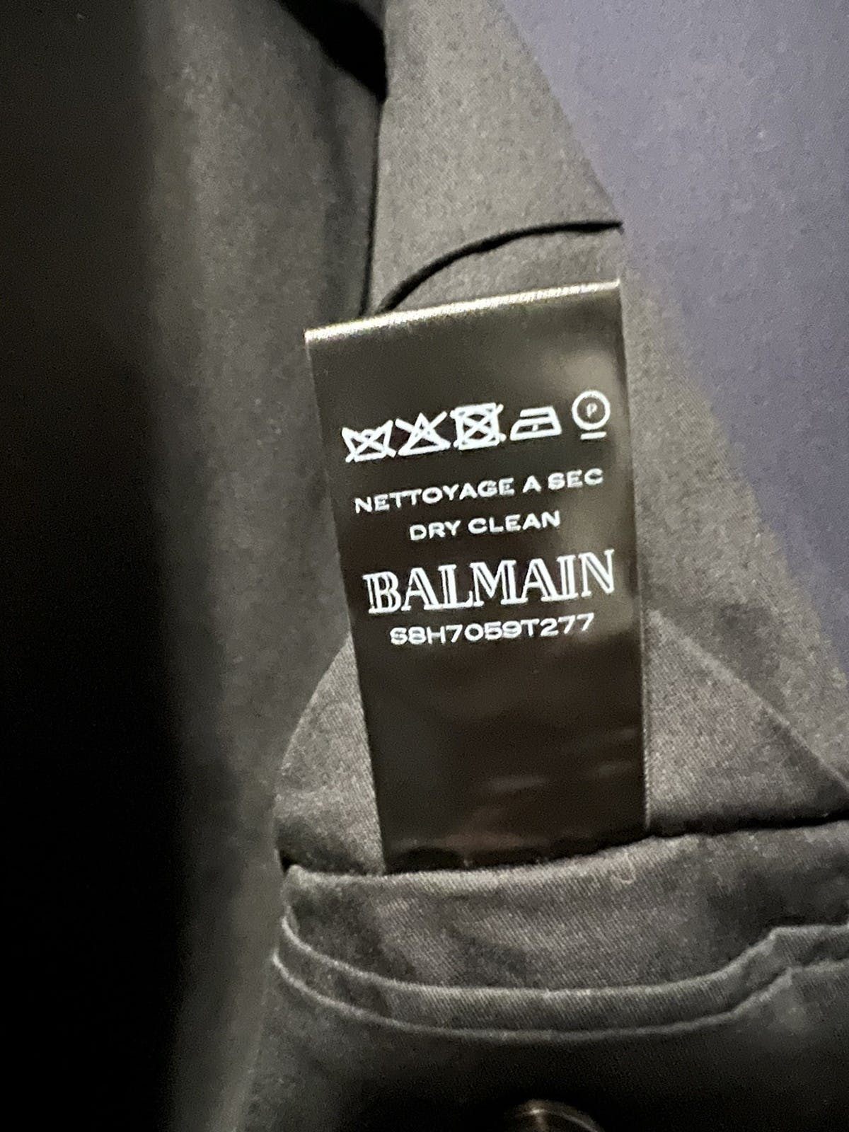 Balmain Double-Breasted Military Blazer
