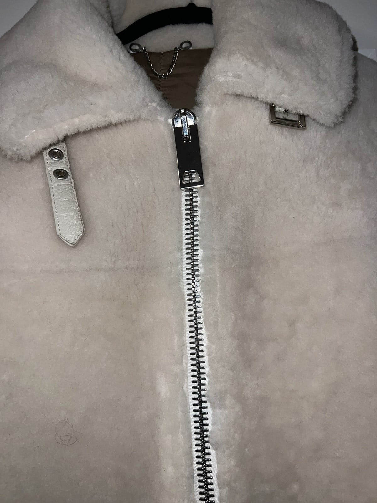 MISBHV Shearling Short Zipped Jacket