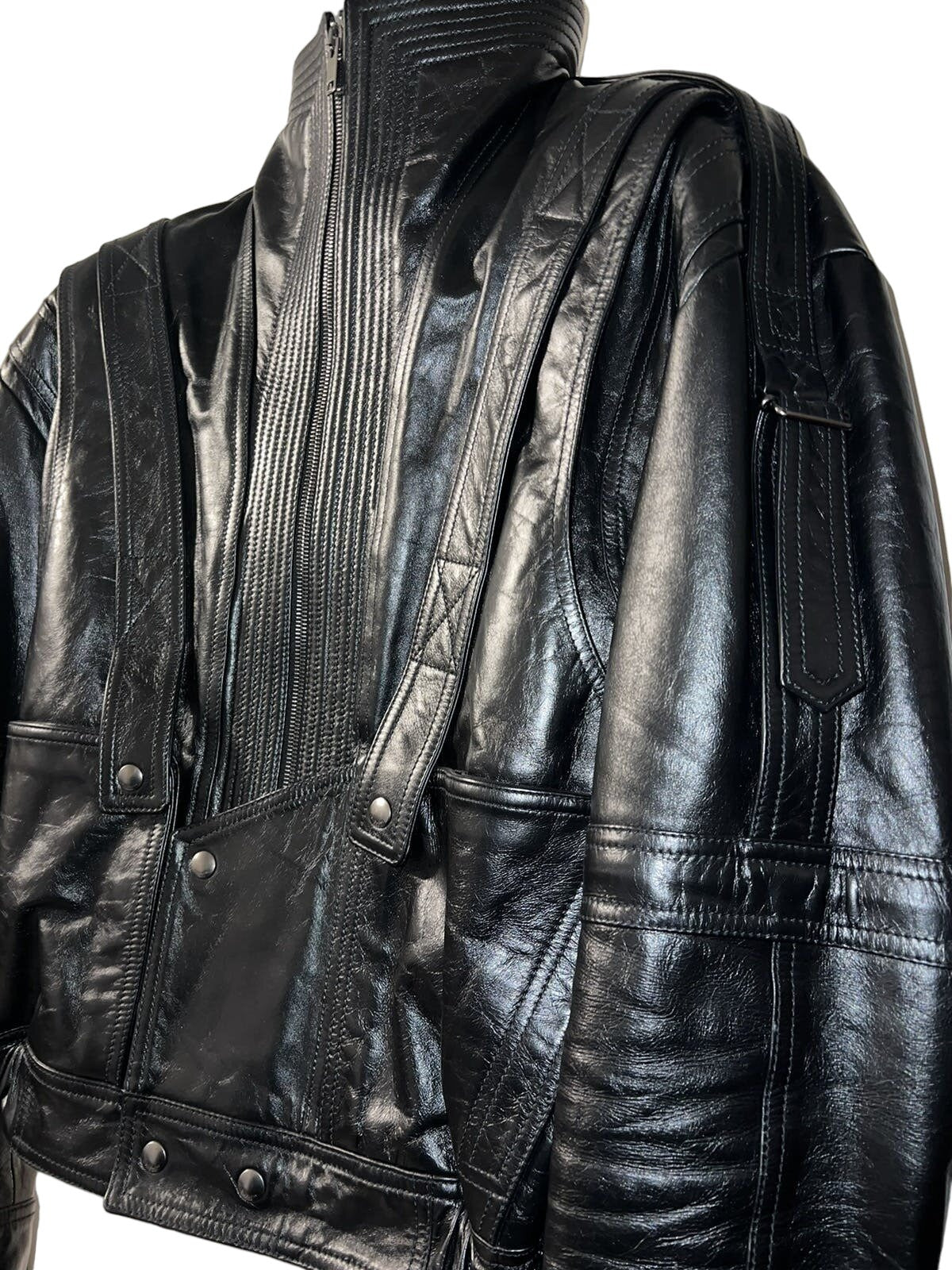 Givenchy Calfskin Leather Bomber