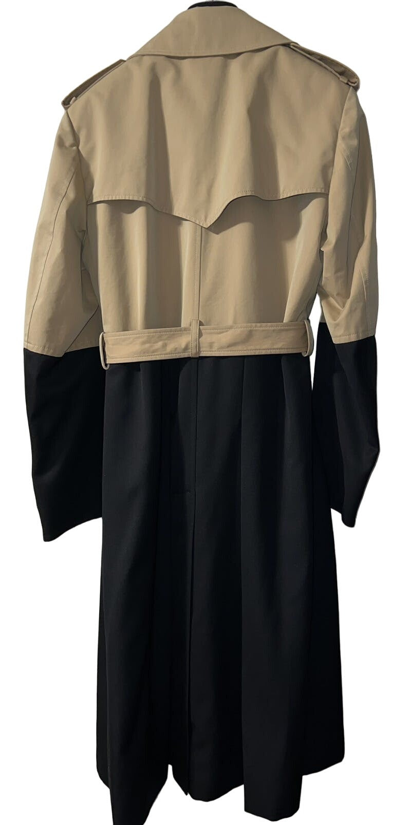 Alexander McQueen Colorblock Trench Coat