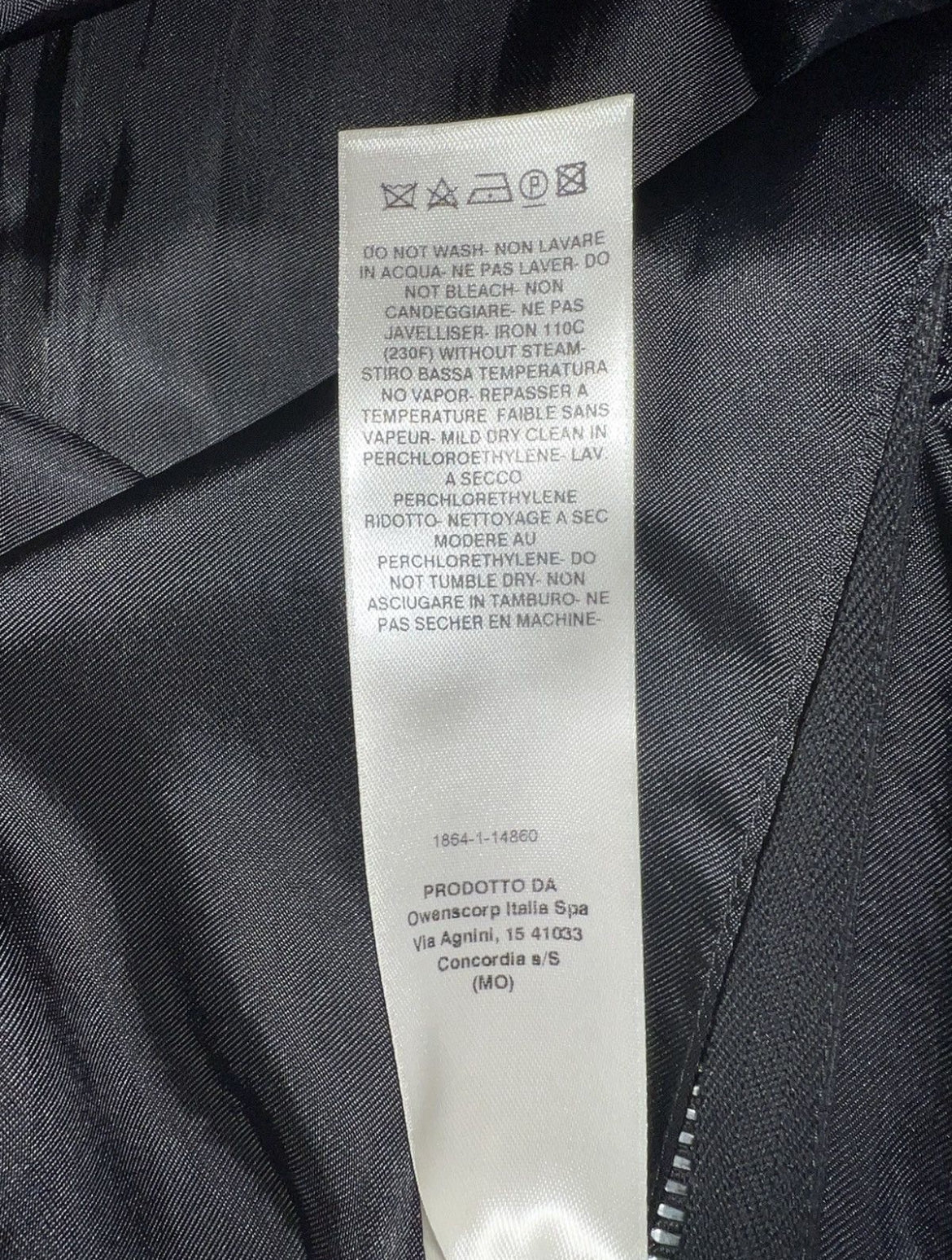 Rick Owens Zipped Biker Bomber Jacket