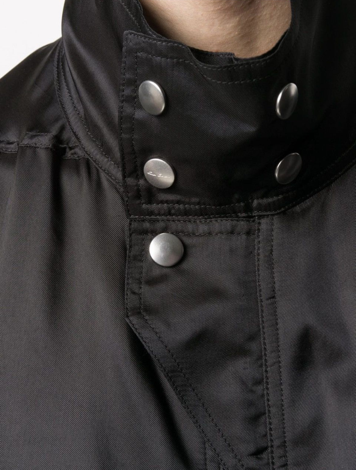 Rick Owens Zipped Biker Bomber Jacket