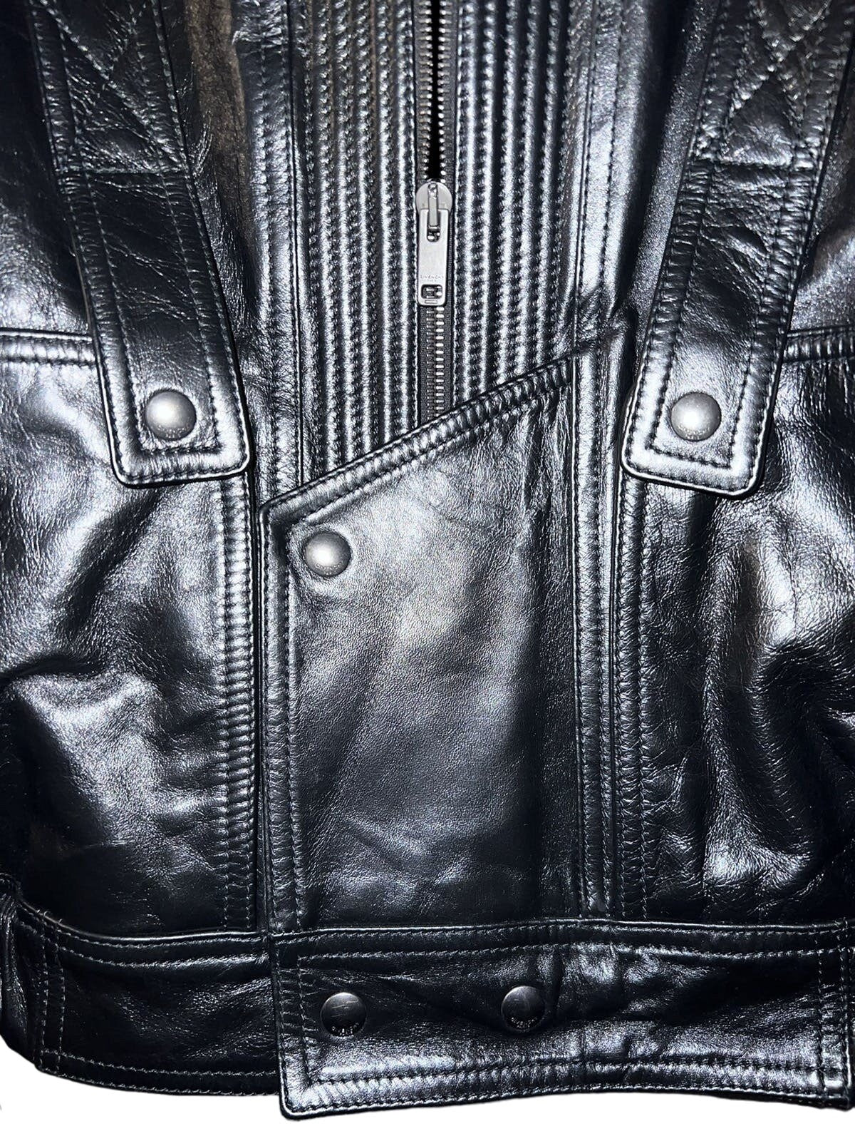 Givenchy Calfskin Leather Bomber
