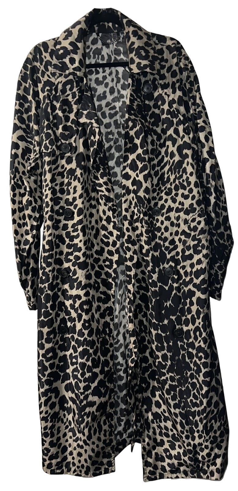 Dries Van Noten Double-Breasted Leopard Coat