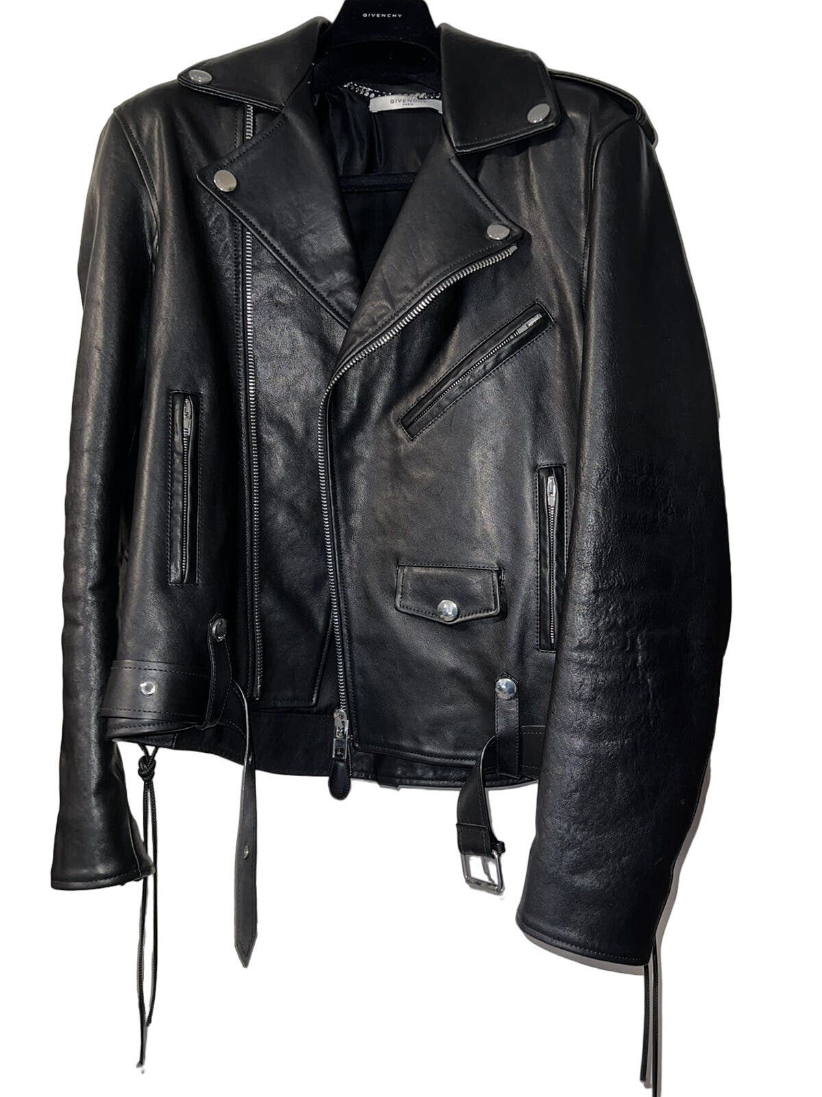 Givenchy Calfskin Classic Biker Jacket