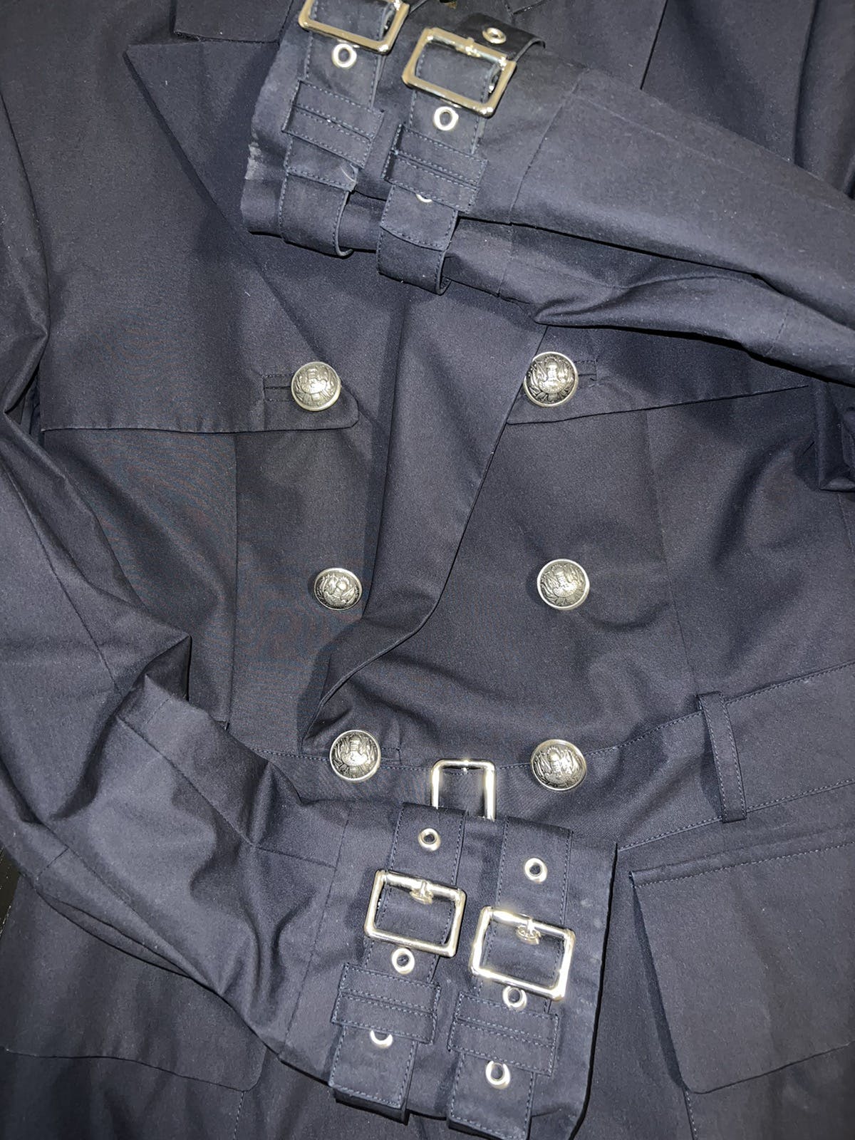 Balmain Double-Breasted Military Blazer