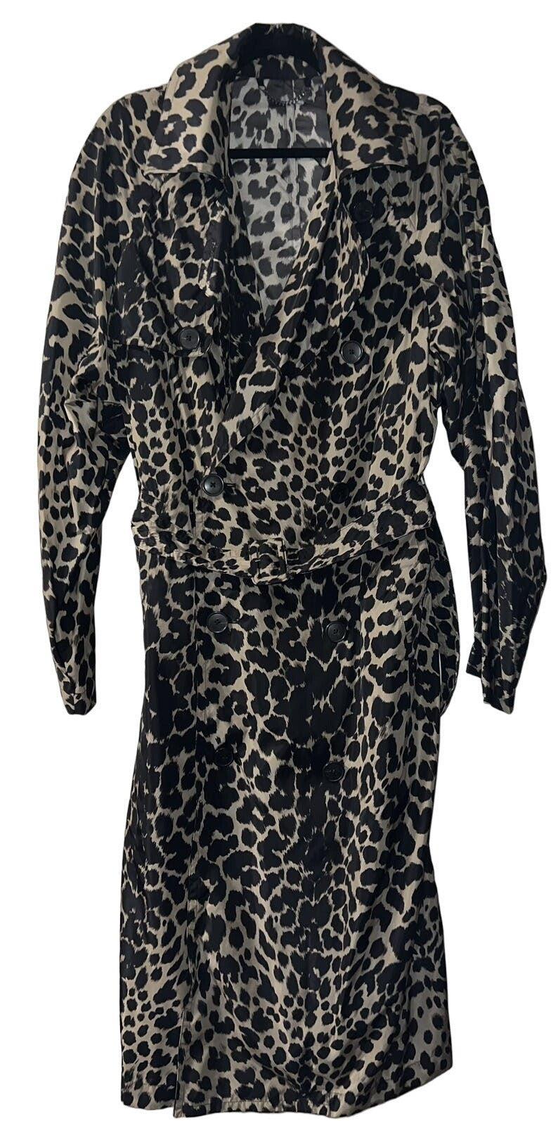 Dries Van Noten Double-Breasted Leopard Coat
