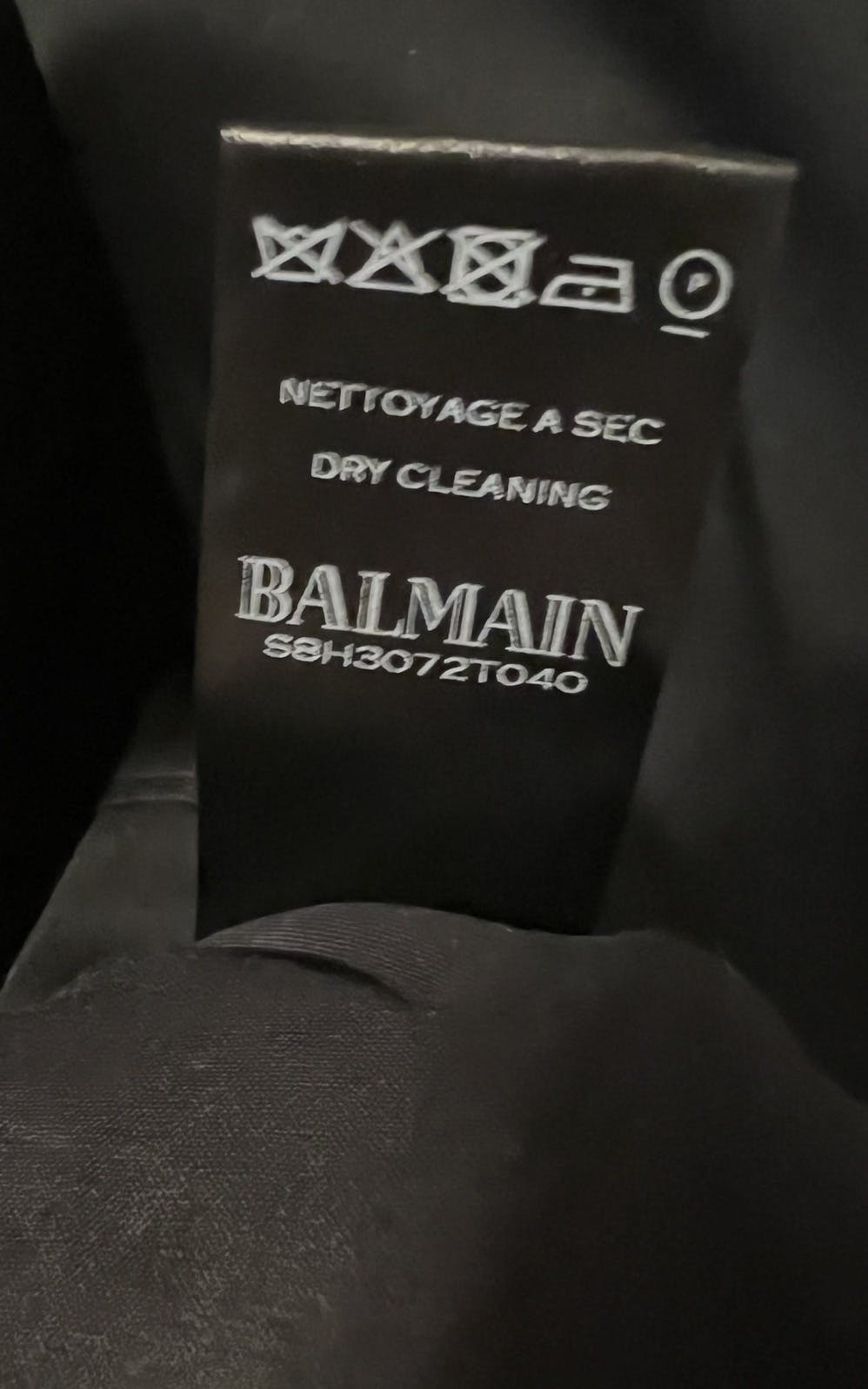 Balmain Classic Double-Breasted Coat