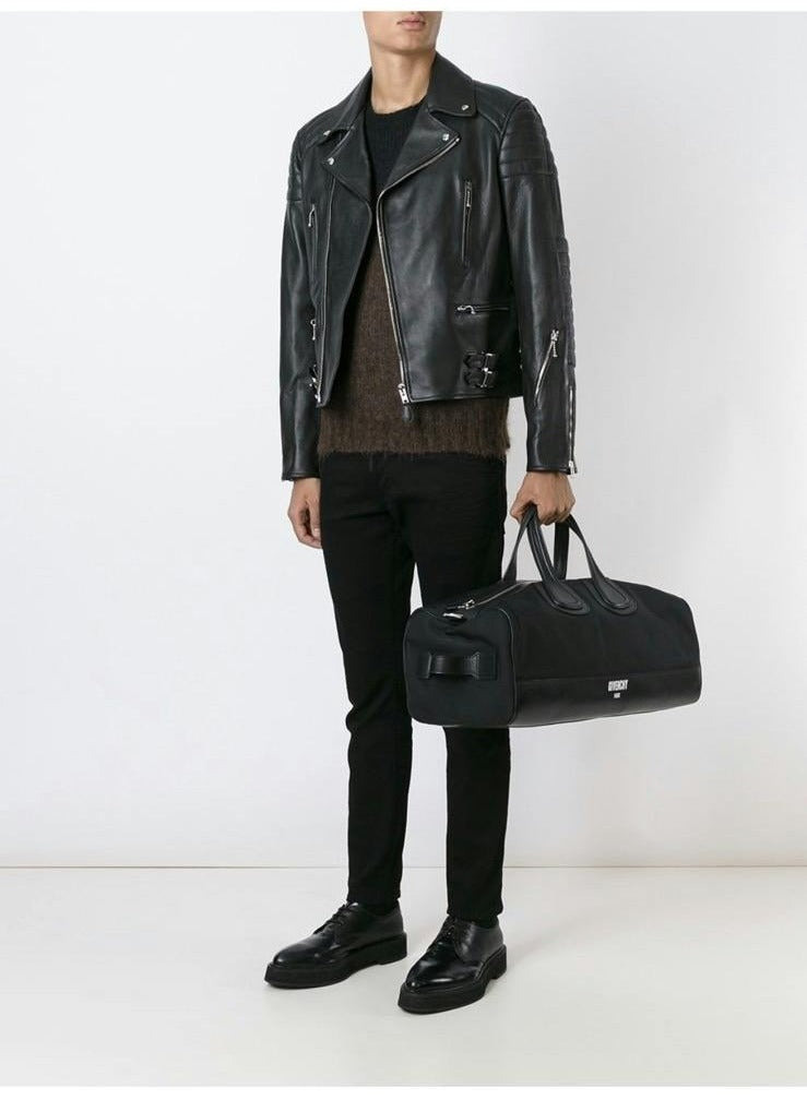 Givenchy Buffalo Leather Classic Biker Jacket