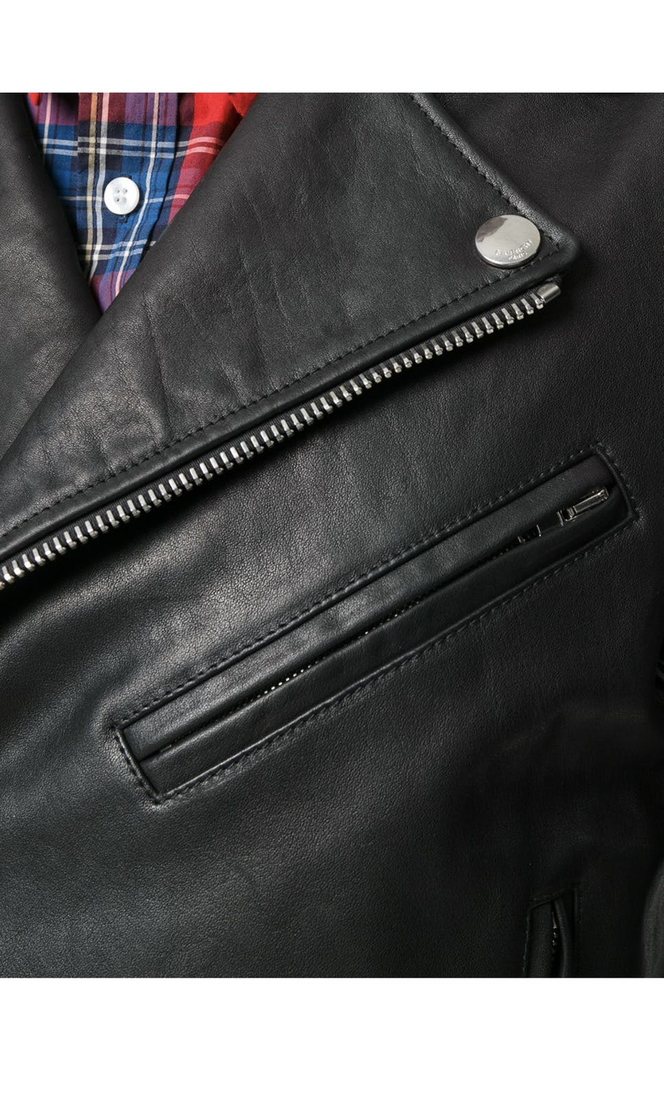 Givenchy Calfskin Classic Biker Jacket