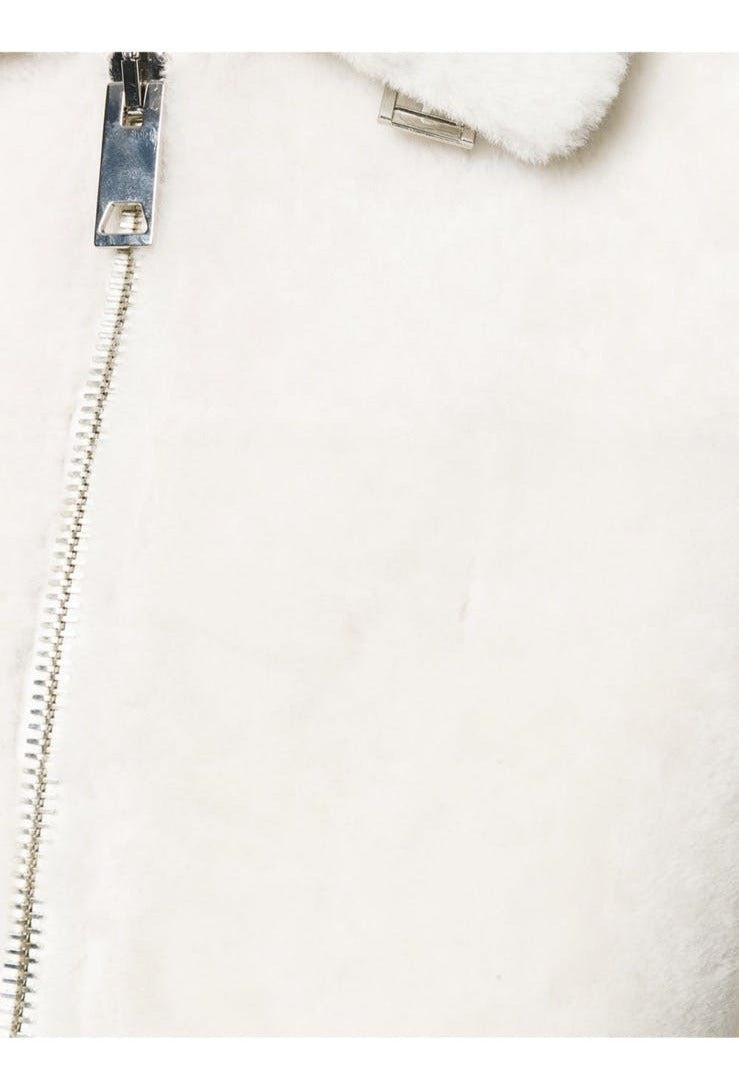MISBHV Shearling Short Zipped Jacket