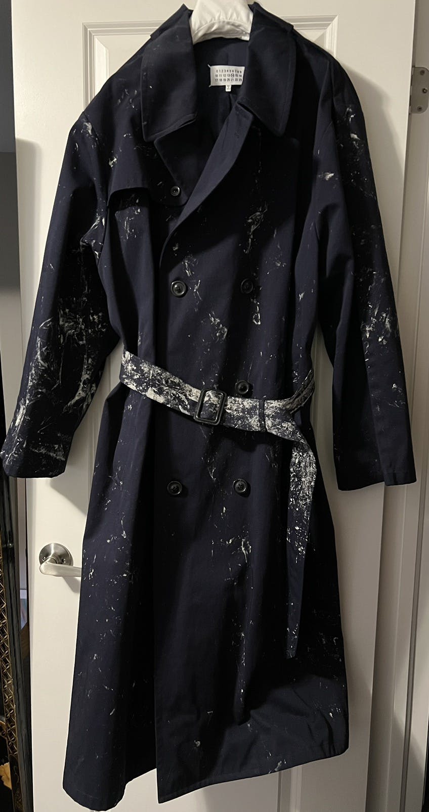 Maison Margiela Painted Trench Coat