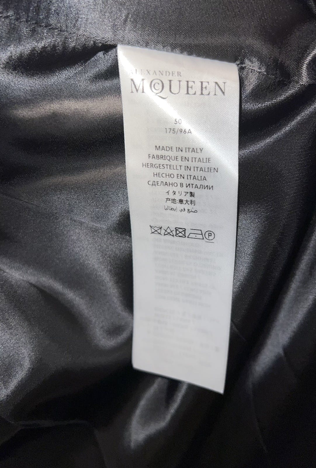 Alexander McQueen Colorblock Trench Coat