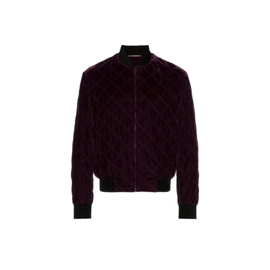 Saint Laurent Velvet Bomber