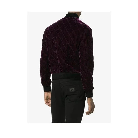 Saint Laurent Velvet Bomber