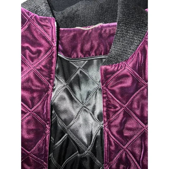 Saint Laurent Velvet Bomber