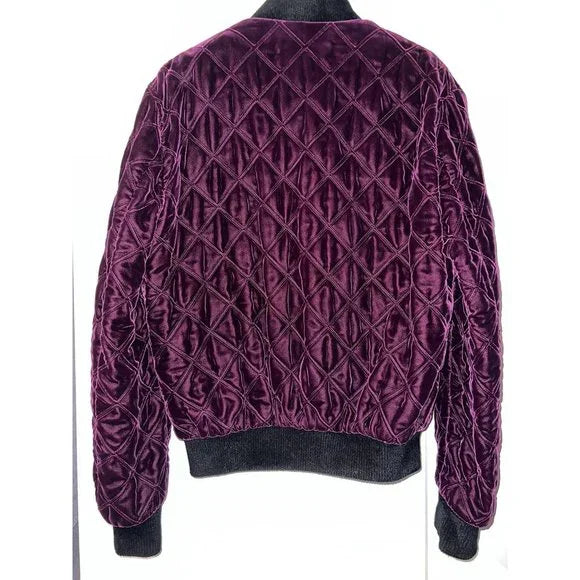 Saint Laurent Velvet Bomber